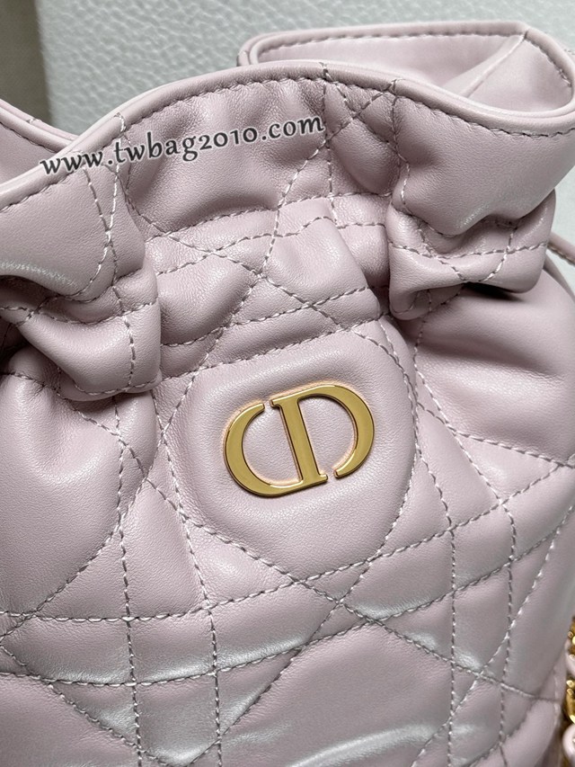 Dior专柜2025新款迪奥顶级原单迷你抽绳水桶包 djfk1196